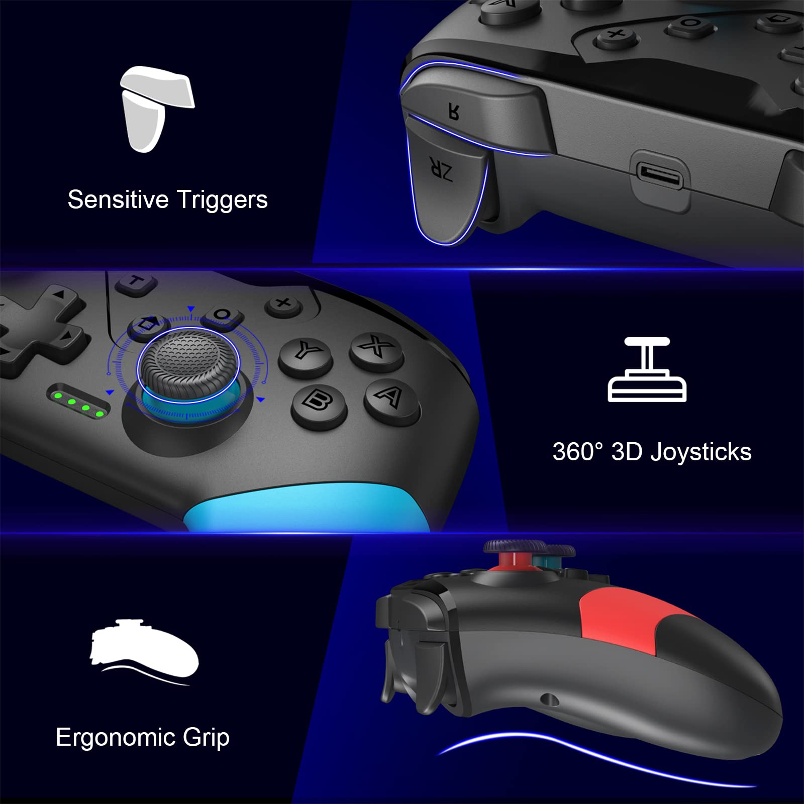 Switch Controller, Wireless Switch Pro Controller for Switch